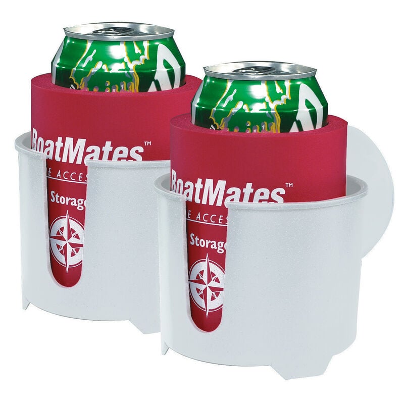 BoatMates Drink Holder Twin Pack, White image number 1